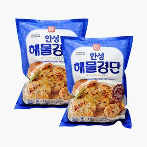 한성 해물경단 1kg x 2개 해물동그랑땡