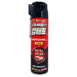 컴배트 스피드 에어졸 바퀴용 500ml 1개