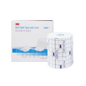 3M 2763 부드러운 천 반창고 7.5cm x 10m 1개