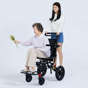 L2 휠체어 여행용 휴대용 접이식 경량 야외용 실내용 가정용 트렁크 기차 기내용 수납