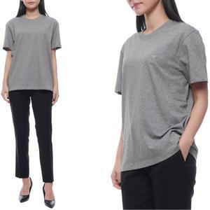 [아미](마산점) 24SS 여성 톤온톤 하트 로고 반팔티셔츠 (UTS003 724 055 W 24S)