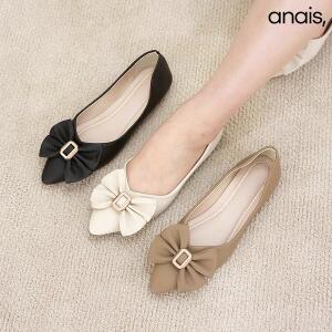 [아나이스] 리본 금장 플랫 1.5cm_24SS126 [무료배송]