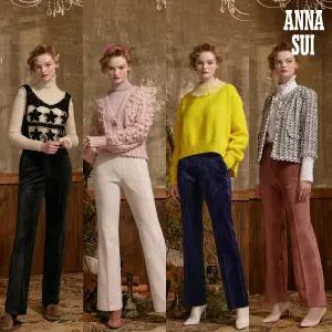 ANNA SUI 라무르 코듀로이 플레어 팬츠 1종