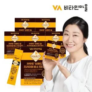 비타민마을 100만 역가수치 카무트 브랜드밀 프리미엄 효소 100 골드 6박스 총180포