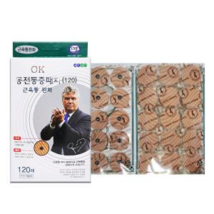 프리미엄 OK 동전통증패치 120매 / 히딩크 오케이 자석패치