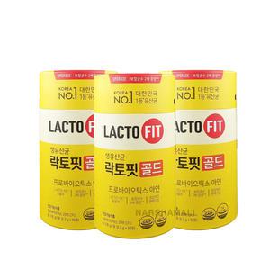 종근당건강 락토핏 생유산균 골드 아연 2g x 50포 x 3통