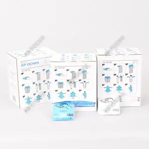 아원 일회용 PE 비닐가운 L 50매 병원 방역복 실험실 요리 청소