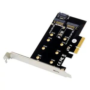 화이듀 M.2 NVME SSD PCIE 변환 컨버터 어댑터 카드 M2296PCIe [H@lu]