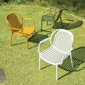 [공간미가구]몬스 라운지 체어 실내 야외 테라스 카페 UV코팅 의자