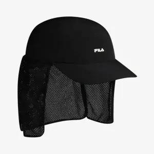 FILA 휠라 24SS 우븐 차양 캠프캡 차양모자 CP2315 BLK