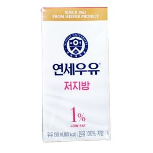 연세우유 가볍다 우유 190ml 72개