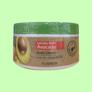 더샘 내추럴 데일리 아보카도 바디크림 300ml 1개 보습막