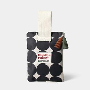 [마스마룰즈]Strap pouch _ 블랙빅도트