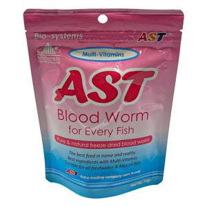 [기타]AST 건조 장구벌레 15g 지퍼백 블러드웜