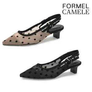 [롯데백화점]포멜카멜레 레터링 망사 슬링백 2종택1 FKF1F1SG415 (4cm)