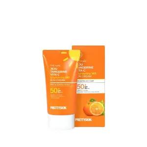 프리티스킨 더 퓨어 제주 감귤 비타 C 브라이트닝 365 선크림 50ml