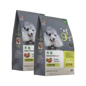 목우촌 펫9단 푸들사료 1.8kg x2개+고구마 간식