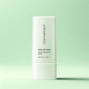 정샘물 스킨 세팅 톤 코렉팅 베이스 40ml 홍조진정톤업