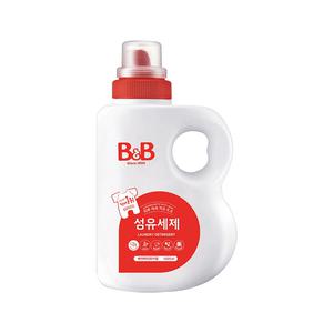 비앤비 아기 유아 세탁 섬유세제 베이비파우더 1500ml 용기형 강력세정