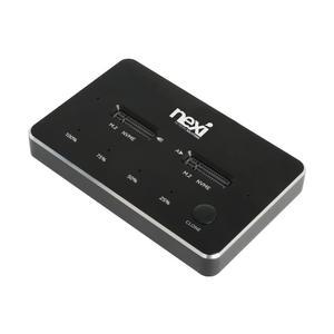 NVMe M.2 SSD 듀얼 도킹스테이션 10Gbps 하드복제 복사 클론 백업 리더기 PC 노트북