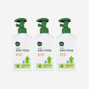 [엘루맘] 그린핑거 촉촉한 자연보습 베이비 로션 320ml 3개