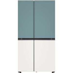 LG전자 디오스 800리터 양문형 2도어 메탈 832L S834MTE10