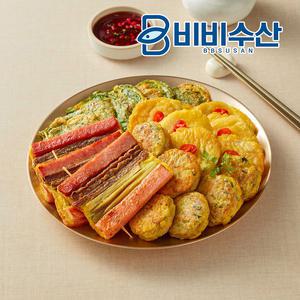 사옹원 명품모둠전 666g (산적, 깻잎전, 동태전, 고기완자)