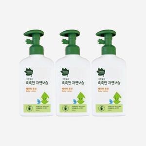 [엘루맘] 그린핑거 촉촉한 자연보습 베이비 로션 320ml 3개