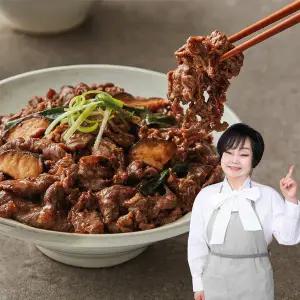 빅마마 이혜정 아주 맛있는 한우불고기 200g*8팩 + 비법육수 250g*2팩