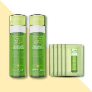 맥스클리닉 골든 선인장 오일폼 110g 2개+5g 5개 (225)