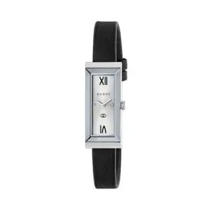 YA127515 G프레임 여성 가죽 쿼츠 다이아 14x34mm