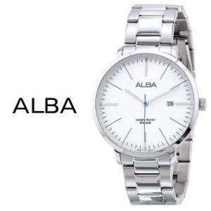 ALBA 알바 남성용 메탈시계 AS9J85X1