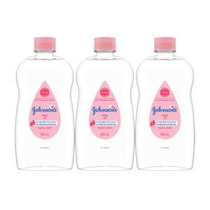 존슨즈 베이비 오일 500ml X3개