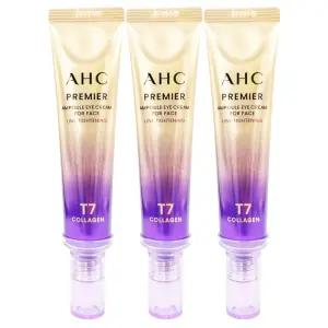AHC 아이크림 프리미어 앰플 아이크림 포 페이스 라인 타이트닝 40ml x3개 a3