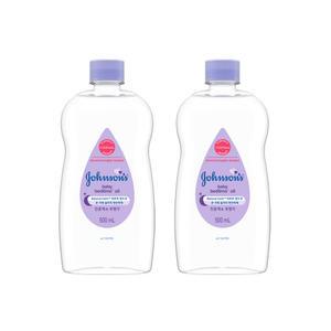 존슨즈 베이비  베드타임 오일 500ml X2개