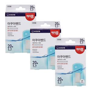 해피홈 아쿠아밴드 중형 20매 X 3개