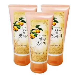 드봉 살구씨 듬뿍 살구맛사지 스크럽 클렌징폼 120g x3개