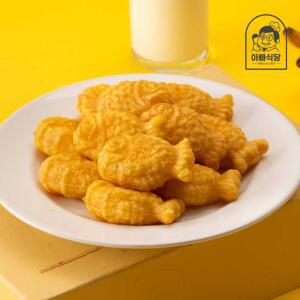 우리쌀 쫀득 바나나슈크림 붕어빵 500g 2팩(40개입)
