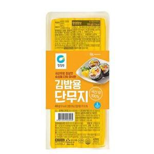 청정원 청정원 김밥용 단무지 400g 자취 혼밥 반찬 김장 김치 대용량 식자재 400g