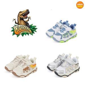 [다이노솔즈](본점)[DINOSOLES] 다이노솔즈 티렉스 레드우드 불 나오는 LED 운동화 (150mm~190mm)