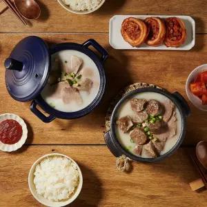 대건명가 돼지국밥 450g 3팩 + 순대만국밥 470g 3팩 (총 6팩)