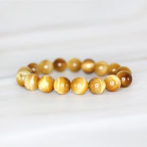 천연 골드호안석 10mm 금전운 사업운 행운 원석팔찌 BR-5000