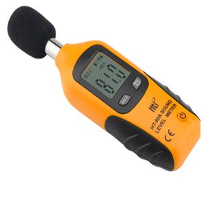 디지털 소음 측정기 소리-압력레벨-측정 30-130dB LCD-화면 자동-꺼짐기능 휴대용-간편측정