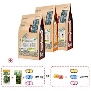 [사은품 증정] 럭셔리발란스 소프트플러스 강아지 애견 참좋은 황태사료 연어 오리 소고기 3kg+사료 100g