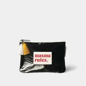 매장정품 마스마룰즈 Basic pouch 글리터리 블랙 숄더 크로스백 미니백 가방