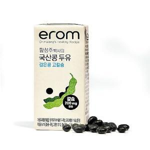 [NS홈쇼핑]이롬 황성주 검은콩 고칼슘 두유 190ml72팩[34729160]
