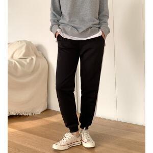 백한줄 트랙 트레이닝 조거 팬츠 / 2XL 빅사이즈 남녀공용