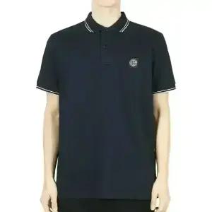 디몬트 스톤 남성 컴퍼스 로고 패치 슬림핏 PK반팔(네이비) K1S15 22002SC S0018 V0020