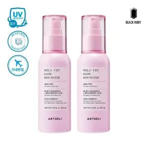 아트델리 멜라컷 선워터 100ml x2 /SPF50+, PA+++/선미스트/선크림