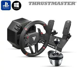 [트러스트마스터] T598 DD 레이싱 휠 + TH8A 쉬프터 패키지 (PS5,PC용) SSG